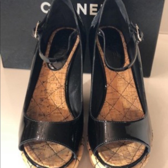 100% Authentic Chanel Wedge🌺 - Picture 11 of 11